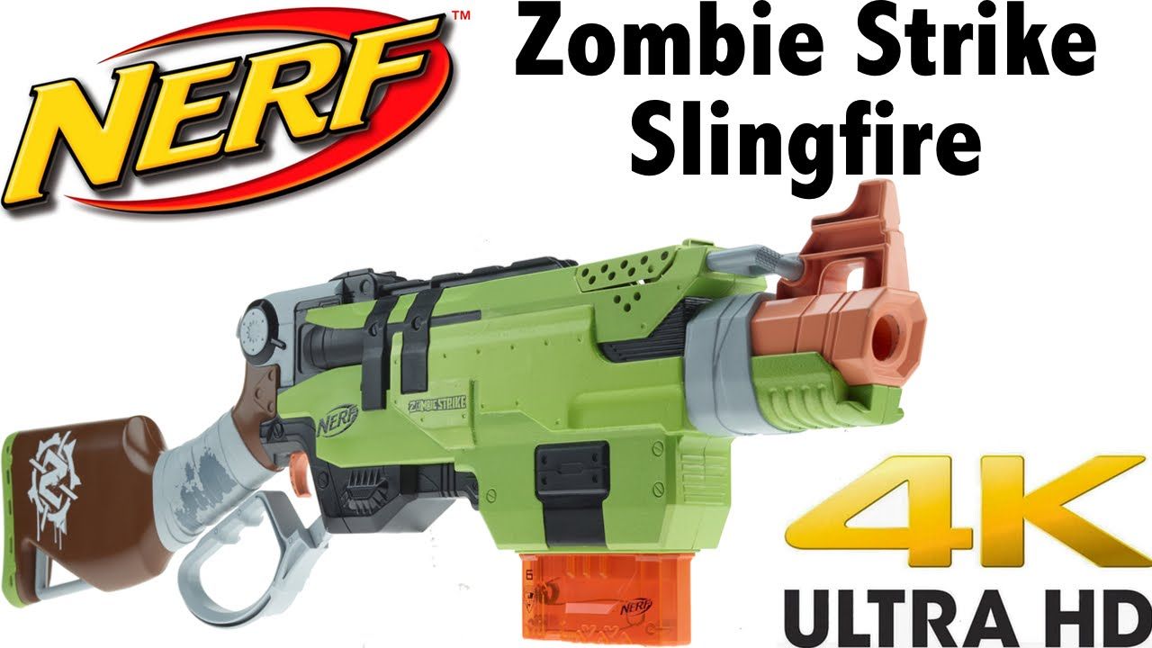 hasbro nerf zombie strike slingfire blaster